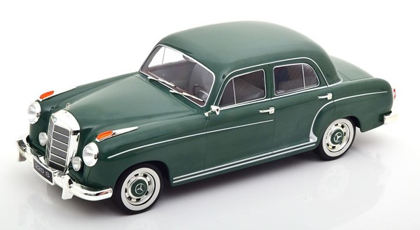 1:18 KK-Scale Mercedes 220S W180II Saloon 1956 Green-image