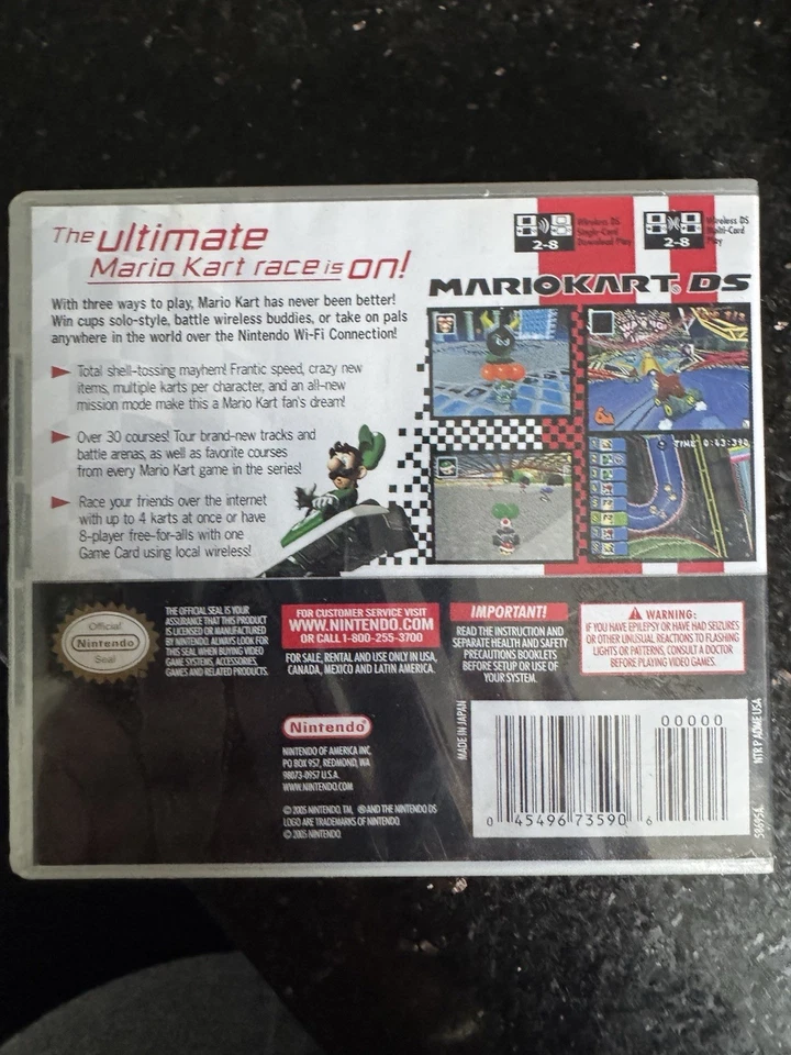 Mario Kart DS Nintendo DS Racing Game Boxed Unopened & Factory Sealed UK PAL - Image 3 of 4