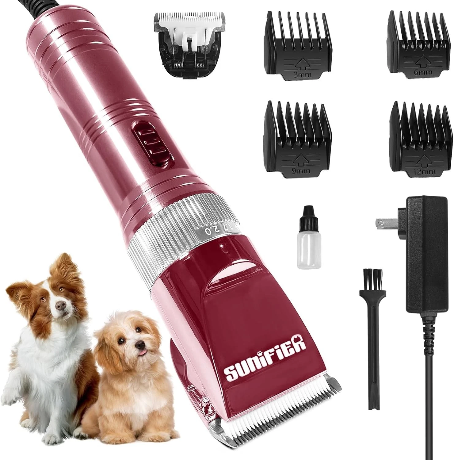 Electric Professional Dog Grooming Clippers, 350W Sheep Shears Pet Grooming Clip