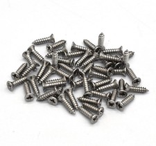 100 Pack 3 X 3/8 Inch Stainless Steel Guitar Pickguard Screws for USA Gibson