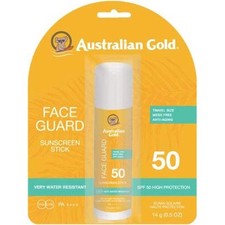 Australian Gold SPF 50 Face Guard Stick, 14 g