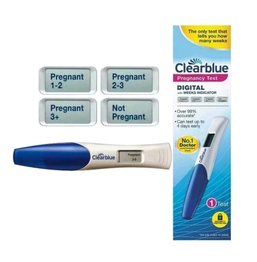 Clearblue Digital With Weeks Indicator Pregnancy test (1 test) Ship From US