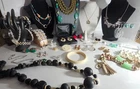 Vintage to Now Costume Jewelry Lot of Over 20 Pieces Some Signed Resell or Wear