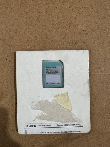 SIEMENS SIMATIC 6ES77953-8LL31-0AA0 Micro Memory Card 2Mb