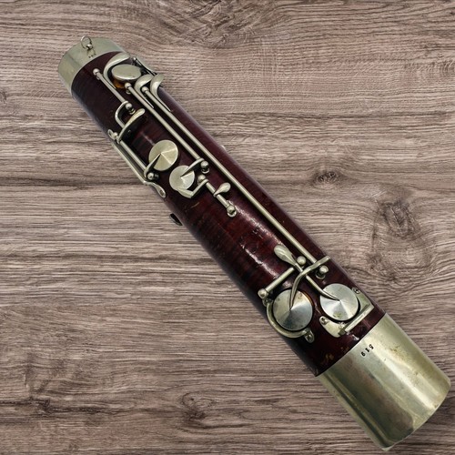 Ernst Riedl Vintage Bassoon Music Instrument Graslitz Czechoslovakia with Case - Picture 10 of 22