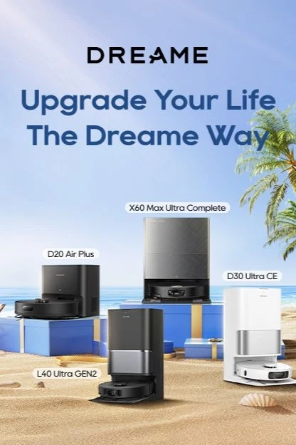 DREAME First Live! 10% OFF Exclusive Lowest Price