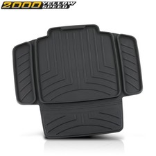 Fit For Baby  Child Car Seat Protector Mat TPE Waterproof  Anti-Slip Black
