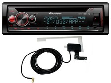 Pioneer DEH-S720DAB autoradio CD/MP3 DAB Bluetooth USB iPod incl. antenna DAB AN