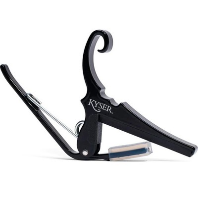 Kyser KGCB Quick-Change Classical Guitar Capo, Black