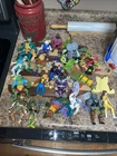Teenage Mutant Ninja Turtles  action figures 1989 Playmates vintage LOT