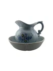 Vintage McCoy Pottery Pitcher & Bowl Basin Set 7528