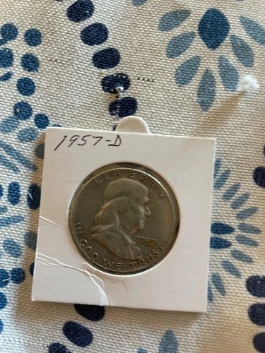 1957-D Franklin Half Dollar