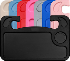 Steering Wheel Desk Tray for Eating, Laptops - Hooks onto Most Vehicle Steering