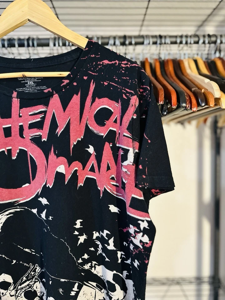 Camiseta My Chemical Romance 2019 banda de merch oficial talla 2XL Foto 4 de 4