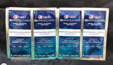 CREST 3D WHITESTRIPS.PROFESSIONAL EFFECTS..WHITENING TREATMENT..4-packs 8 strips
