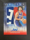 Jared McCain RC 2024-25 Panini Origins /99 Red Rookie Patch Auto #RJA-JMC