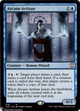 Arcane Artisan Mythic Rare Mint MTG Card :: Kaldheim Commander Decks ::