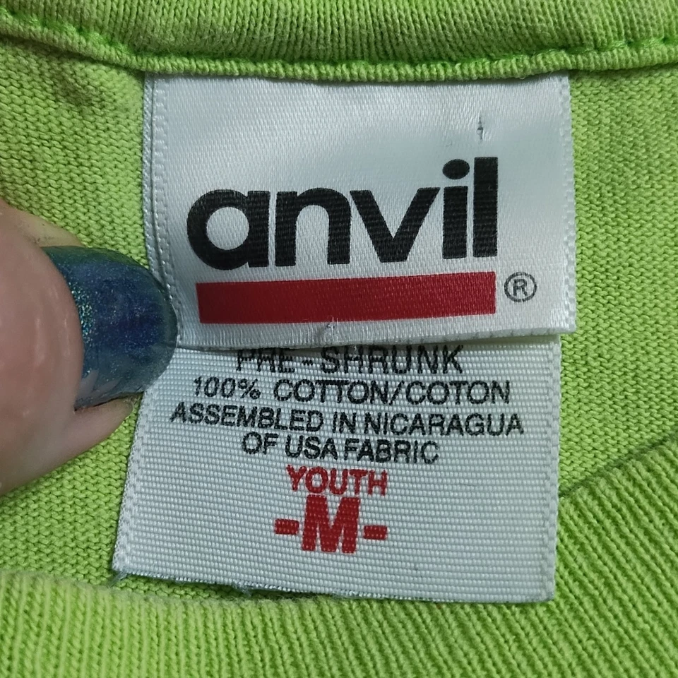 Camiseta bebé joven vintage años 90 y2k cocodrilo cangrejo nueva orleans m *SE ADAPTA A XS/S* Foto 3 de 4