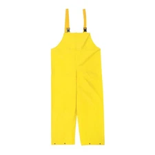 WATERPROOF ROAD WORK CONSTRUCTION LANDSCAPING FARMING PVC RAIN BIB OVERALLS XLRG