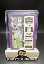 2022 Panini Contenders - Courtland Sutton #32 Stardust