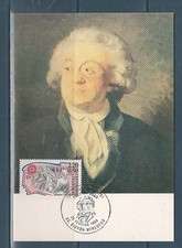 carte 1er jour personnages de la révolution  Mirabeau 45 Bignon Mirabeau  1989