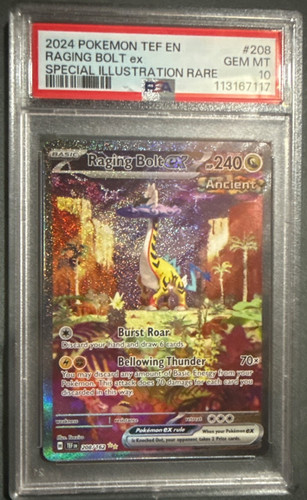 Raging Bolt ex graded PSA 10 for sale on eBay