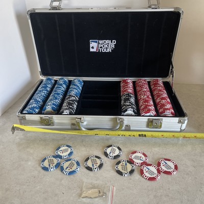 Las Vegas Pro Poker Chip Lot Case Full 12 Gram No Value 250 PCs Clean Crisp