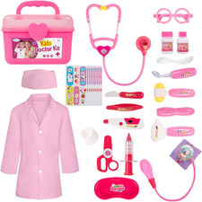 Doctor Kit for Toddlers 3 4 5 Years Old, Kids Doctor Play Set for Girls Boys Toy
