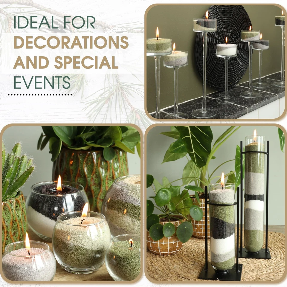 comforder Scented Candle Sand with Wicks, Pearled Candle, Wax Granules, 400g - Image 4 of 4