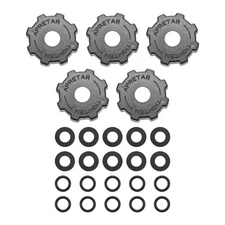 10x Propane Natural Gasket O-Ring w 5x Gas Tank Cylinder Connector Hand Wheel