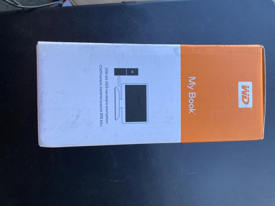 WD My Book 4TB Desktop External Hard Drive USB 3.0 Password Protection Backup - Image 3 of 3