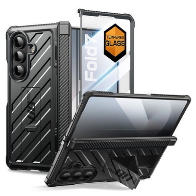 Etui Supcase Unicorn Beetle Pro für Samsung Galaxy Z Fold 7 Schwarz