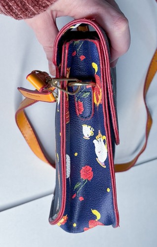 Borsa a tracolla Disney La Bella e la Bestia borsetta stravagante novità twee divertente - Foto 7 di 11