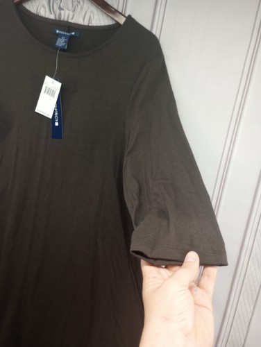NWT Architect Dress Womens SZ L Casual Shift Stretch Black Coffee Color MSRP$30 - Picture 10 of 19