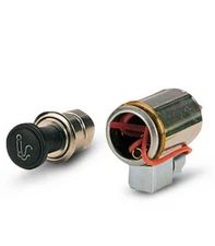 Car Lighted Cigarette Lighter 12V Complete Kit Hole 21mm Made in Italy Bottari