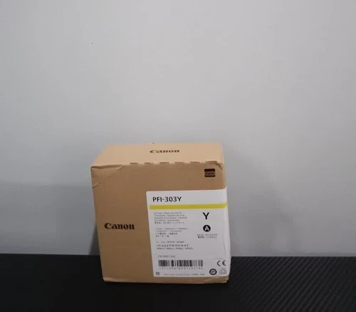 Canon PFI-303Y 2961B001AA  Dye Yellow Ink Cartridge Exp 2024/12
