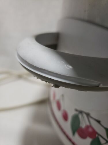 2 Rival Crock Pot Set Stoneware Large Cooker And Dipper Cherries 🍒 - Picture 5 of 12