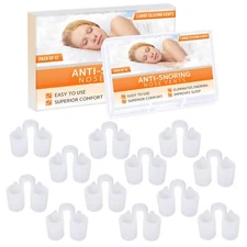Nose Relief Nasal Dilator - (Pack of 12 Large Size) Soft Silicone Vents