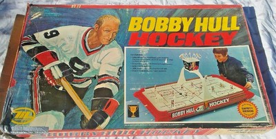 Vintage Bobby Hull Official Munro Table Hockey Game With Box Ebay