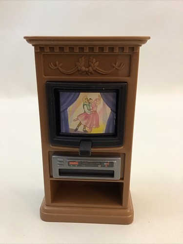 Fisher Price Loving Family Dollhouse Replacement Night At The Movies Tv Table - Picture 10 of 13