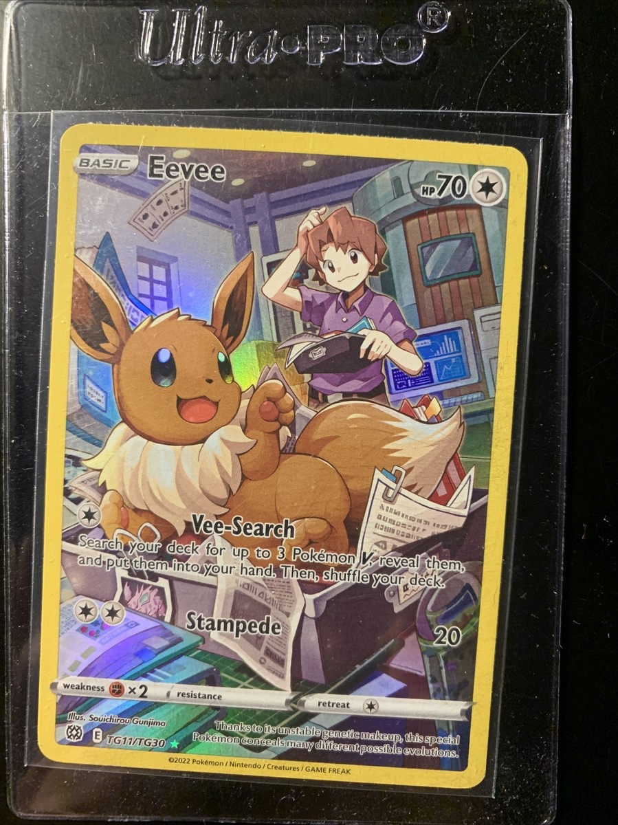 Pokemon Eevee TG11/TG30 - Brilliant Stars - Pack Fresh | eBay