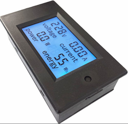 PZEM-021 20A AC Digital LED Power Panel Meter Monitor Power Voltmeter Ammeter