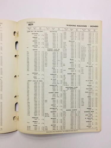 Vintage Dayton V Belts Auto Parts Catalog Book 144 - Picture 6 of 8