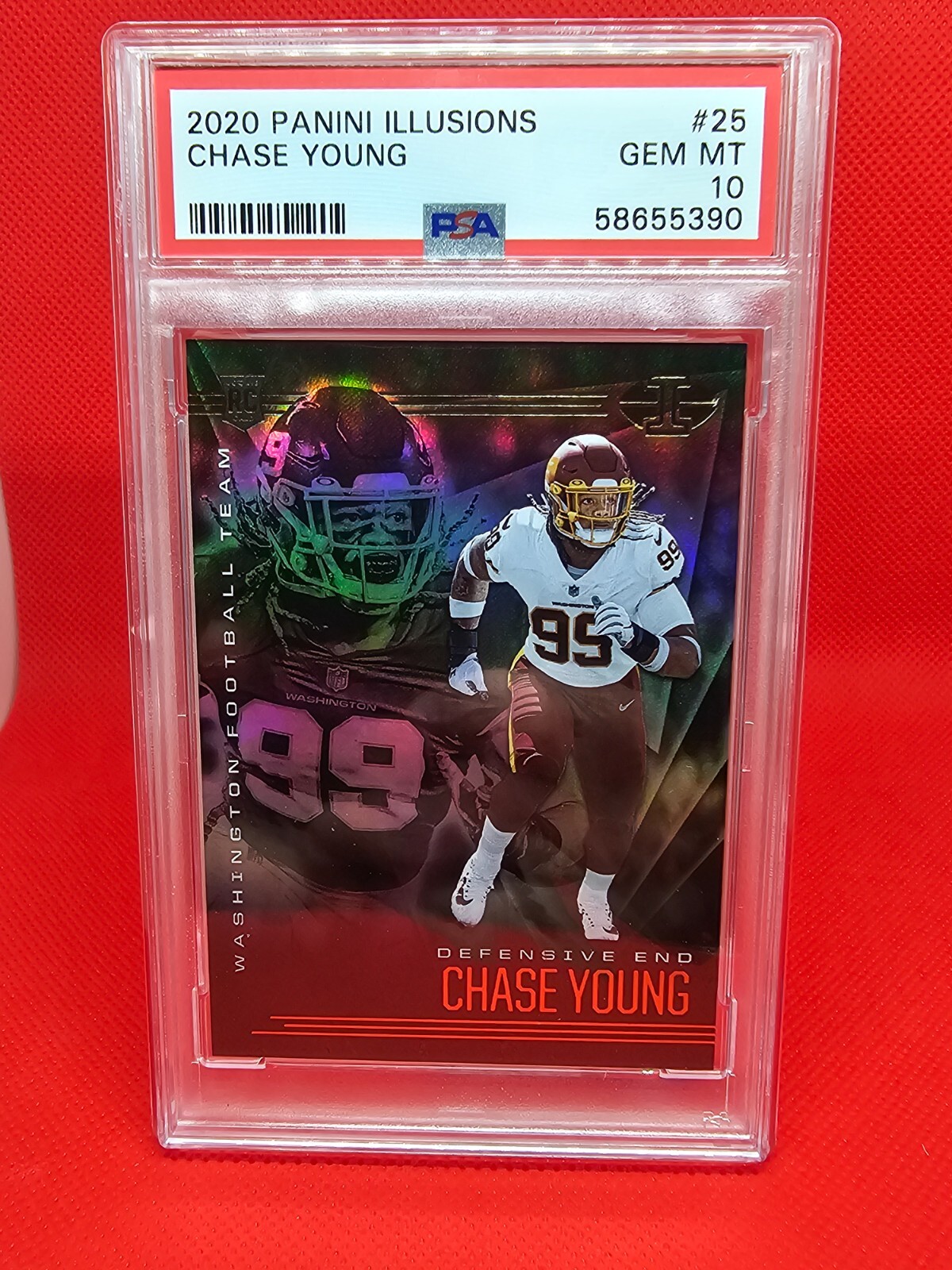 2020 Panini Illusions Starlight Rookie RC Chase Young #25 PSA 10 GEM MINT SSP