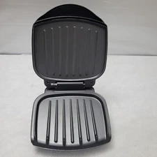George Foreman Electric Grill Panini Classic Plate GR10B Excellent Condition