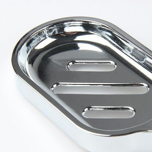 Bathroom Shower Clip-on Soap Dishes Holder Stand Tray Fit for 25mm Tube Home - Picture 7 of 12
