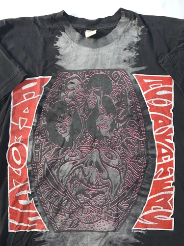 90s RAMONES european tour T-shirt XL Acid Eater 1990s vintage concert t-shirt, vintage, size XL, single stitch, B+ condition