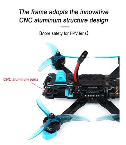 Axisflying Manta 5 SquareX/Manta5 DC FPV Drone 6S O4 Lite con GPS -PNP/ELRS/TBS - Foto 21 di 30