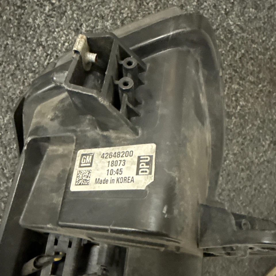 For 2017-2022 Chevrolet Trax LS Halogen Headlight Driver Left Side Headlamp OEM - Image 2 of 2