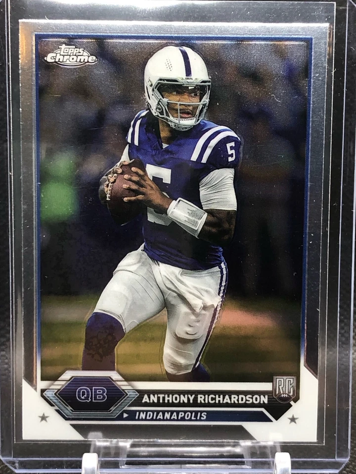 Anthony Richardson (3) 2023 Topps Composite Chrome Rookie Card Lot #3, 353 + RV3 - Image 2 of 4